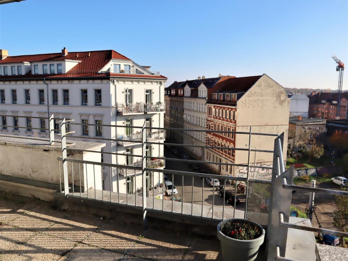 Exklusive Wohnung Mit Dachterrasse In Schleussig Leipzig Buitenkant foto