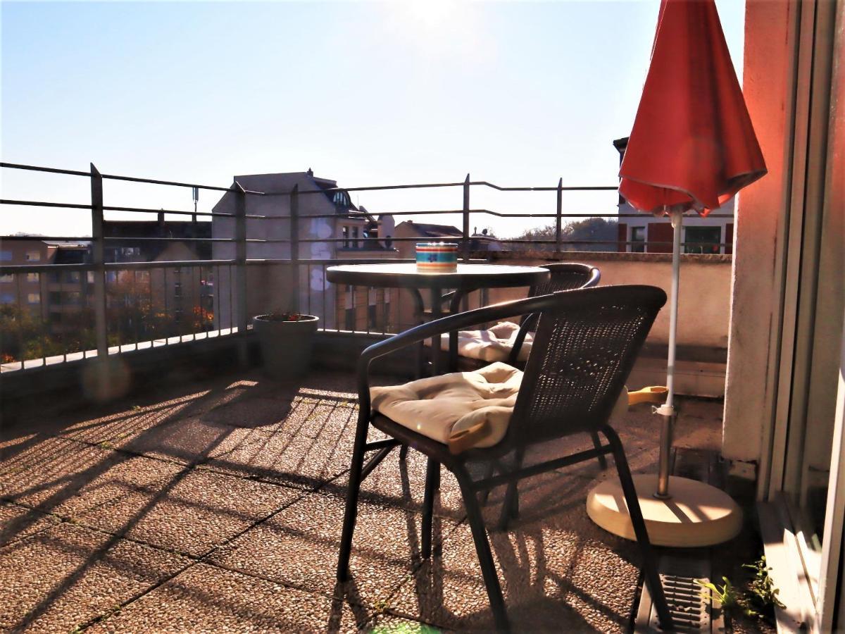 Exklusive Wohnung Mit Dachterrasse In Schleussig Leipzig Buitenkant foto